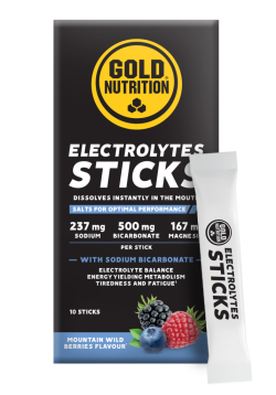 GoldNutrition Electrolyte Sticks - Wild Berries - 10 x 3g