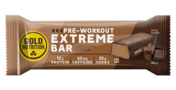 GoldNutrition Pre-Workout Extreme Bar - Chocolate - 1 x 46g