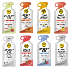 GoldNutrition Energy Gel Sample Pack with 8 Energy Gels