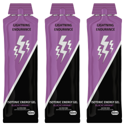 Lightning Endurance Isotonic Energy Gel - 24 x 60 ml