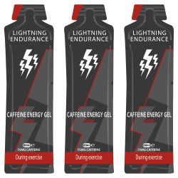 Lightning Endurance Caffeine Energy Gel - Cherry - 24 x 60 ml (Note! Best Before Date: 20-March-2025)