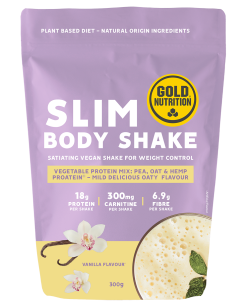 GoldNutrition Slim Body Shake - Vanilla - 300g