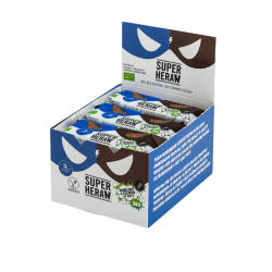 Superheraw Organic Bar - Hazelnut Flower of Salt - 15 x 45 grams